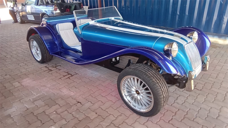 電動(dòng)“老爺車”古典又現(xiàn)代。索尚古夫技術(shù)高中供圖