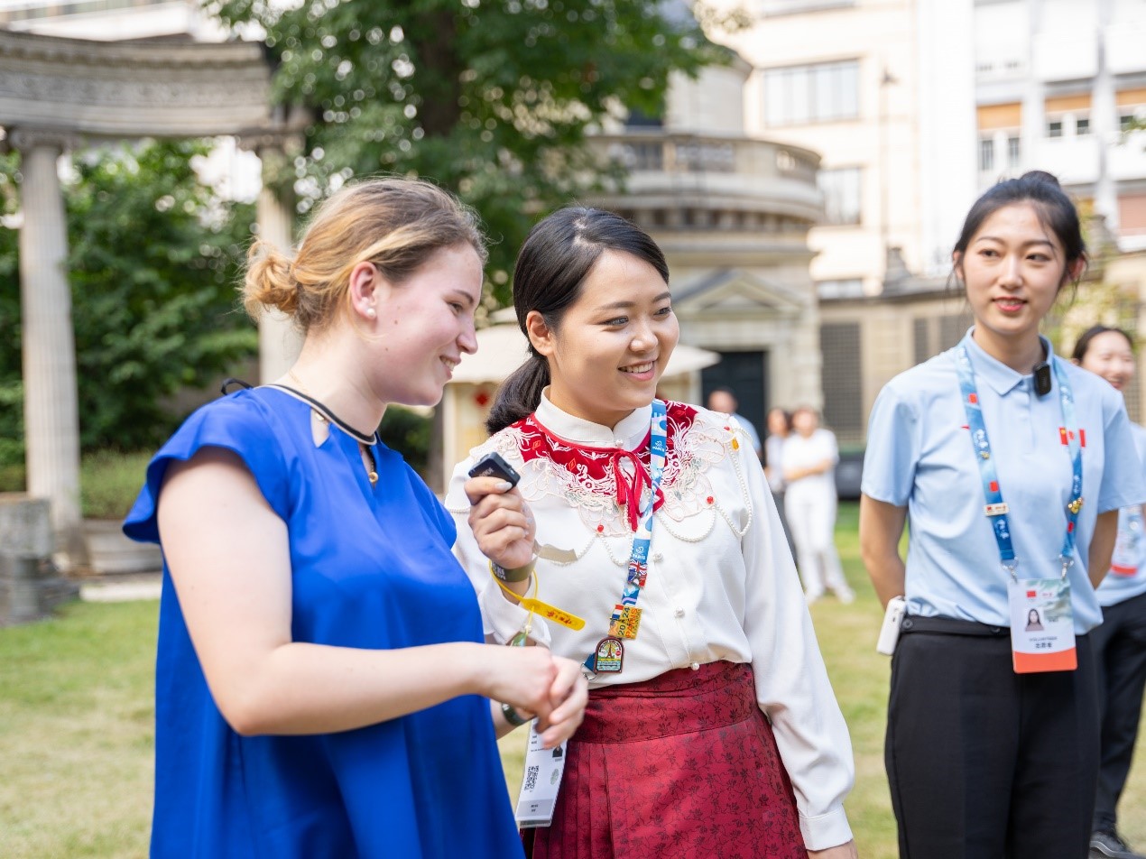 巴黎奧運會“中國之家”開門迎賓。 “中國之家”供圖
